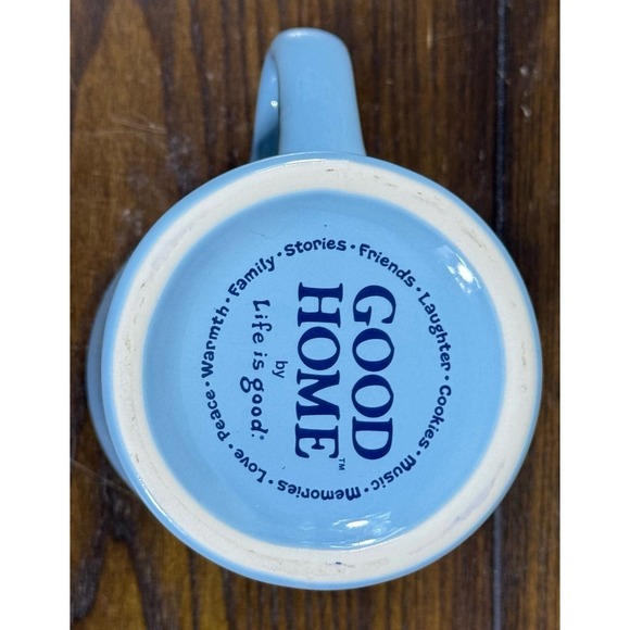 Life Is Good Golf Restaurant Style Ceramic Coffee Mug‎ Cup Blue Color DW MW Safe - Picture 7 of 8